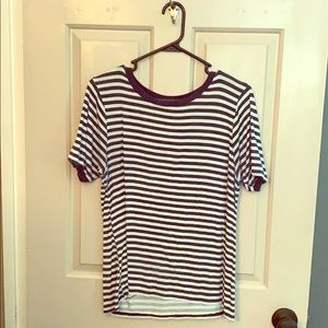 Boohoo stripped t-shirt, slightly worn